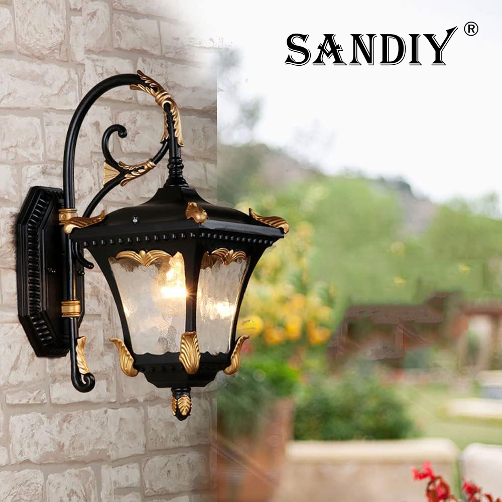 SANDIY Lampu Dinding Luar Ruan - Outdoor Yard Lighting Fixtures ulasan dan harga
