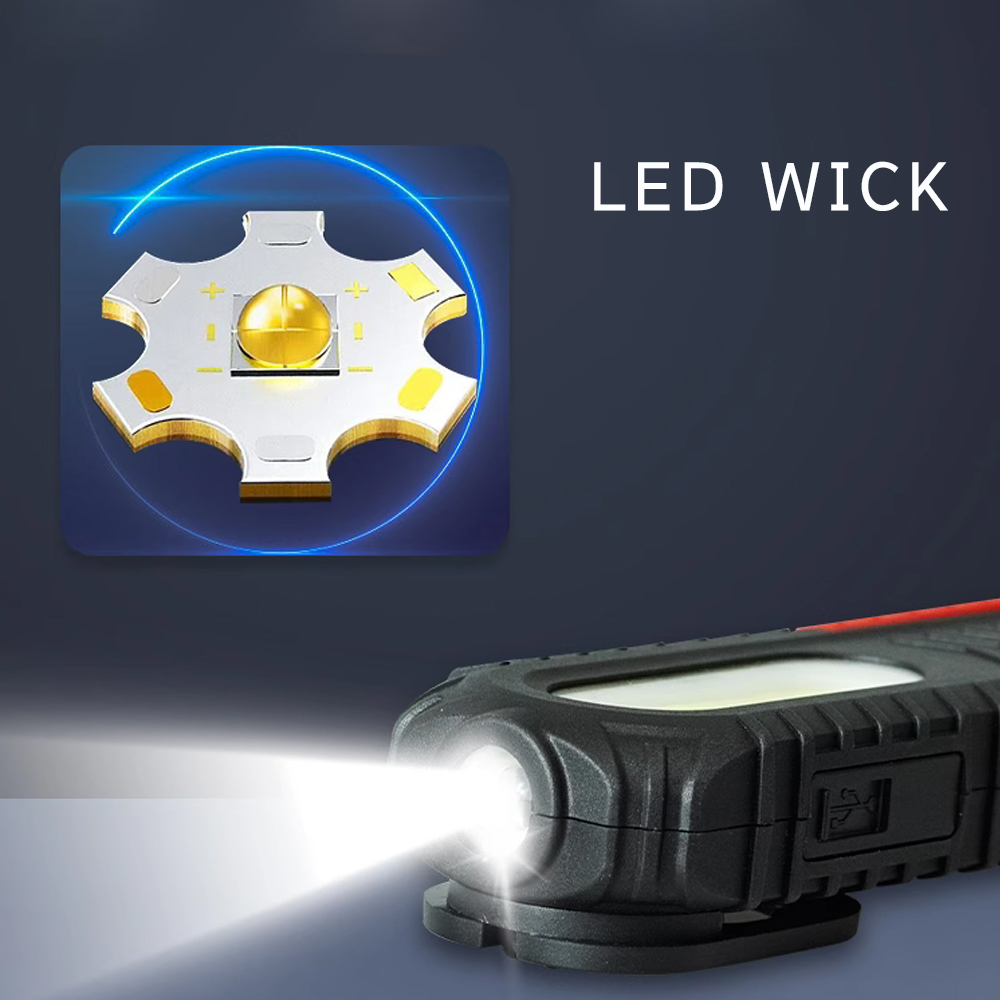 180 °   Lampu Kerja COB Magnet - Led Flood Light ulasan dan harga