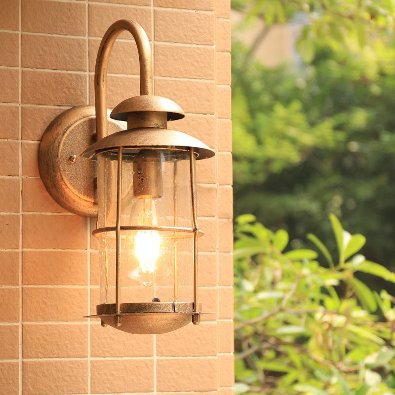 Lampu Dinding Vintage E27 Lamp - Outdoor Yard Lighting Fixtures ulasan dan harga