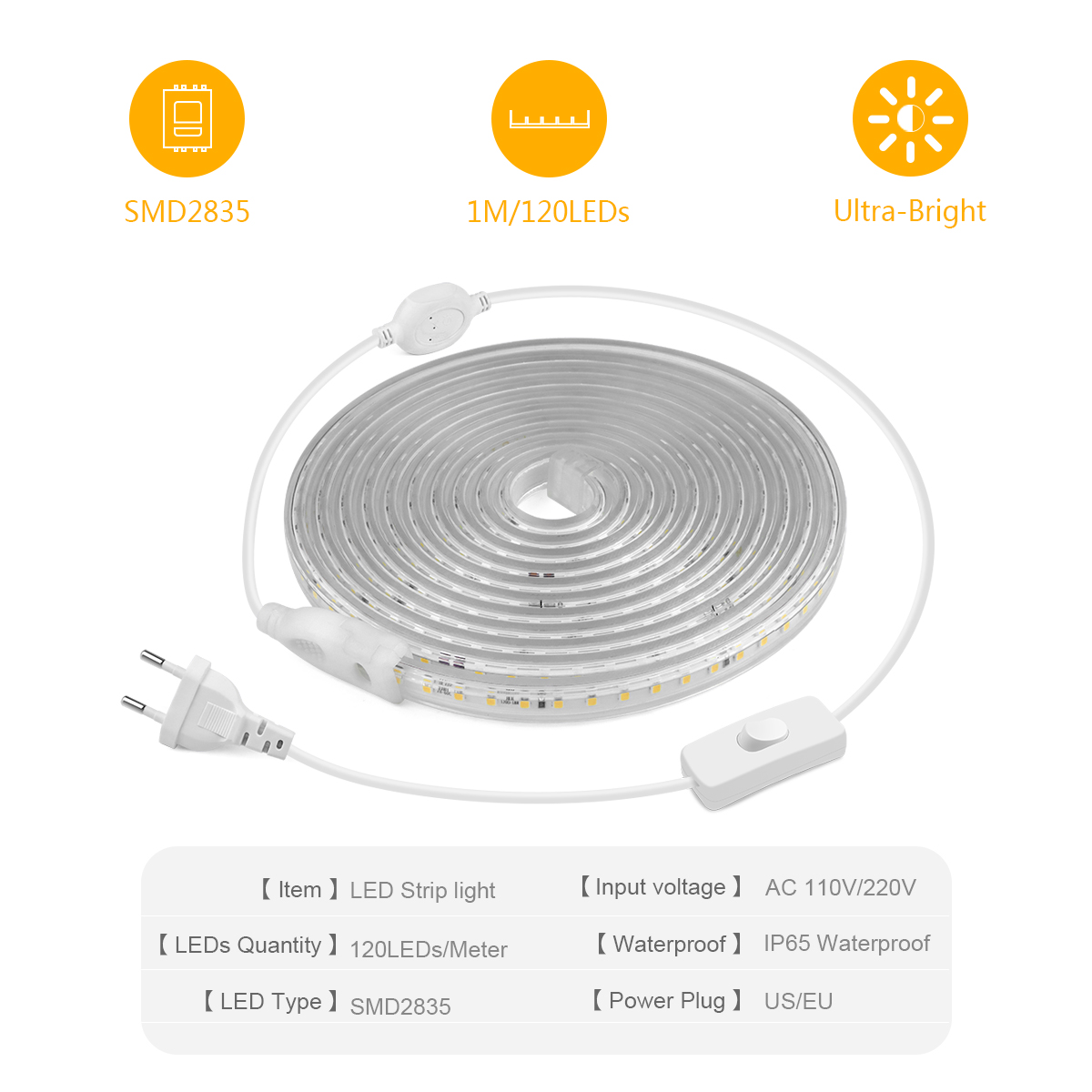 Lampu Strip LED Terang Tinggi  - Outdoor Lighting Led Strip ulasan dan harga
