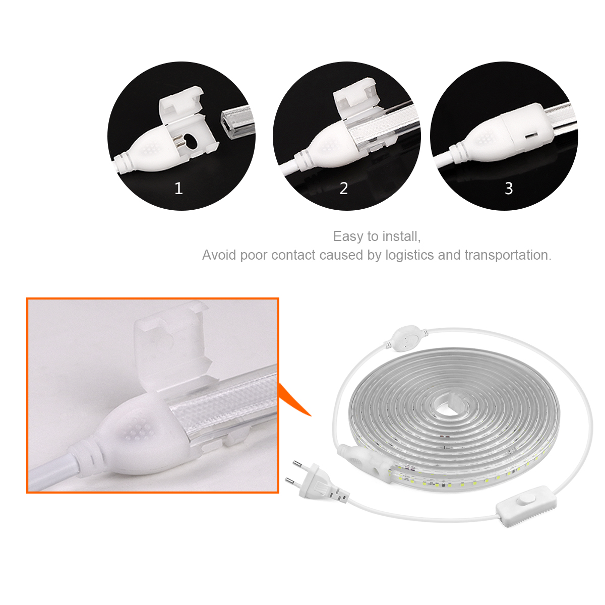 Lampu Strip LED Terang Tinggi  - Outdoor Lighting Led Strip ulasan dan harga