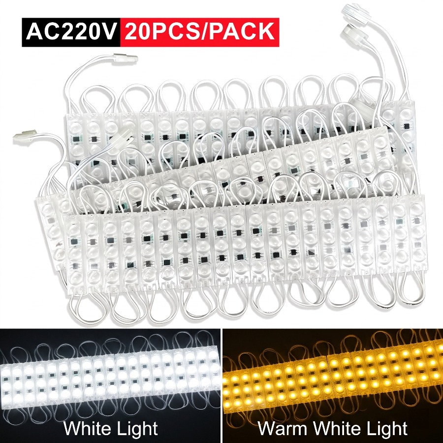 Modul LED Sorot 220V 20PCS Tah - Outdoor Lighting Led Strip ulasan dan harga