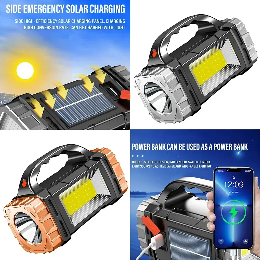 Senter Genggam Kuat Senter USB - Led Flood Light ulasan dan harga