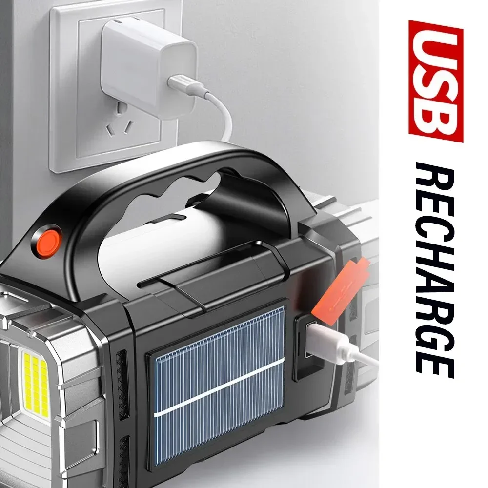 Senter Genggam Kuat Senter USB - Led Flood Light ulasan dan harga