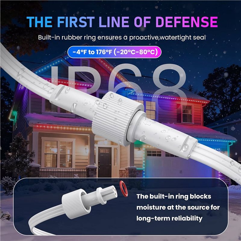 AA81-2X Y-Connector Splitter U - Outdoor Lighting Govee ulasan dan harga