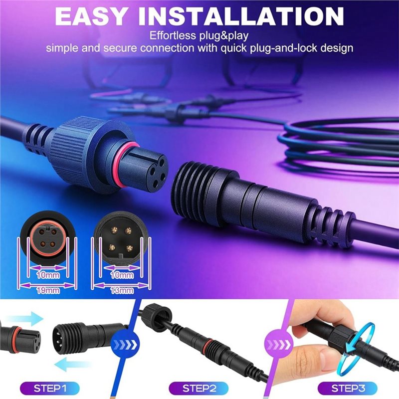 [HOT!】 Kabel Ekstensi 4Pin Tah - Outdoor Lighting Govee ulasan dan harga