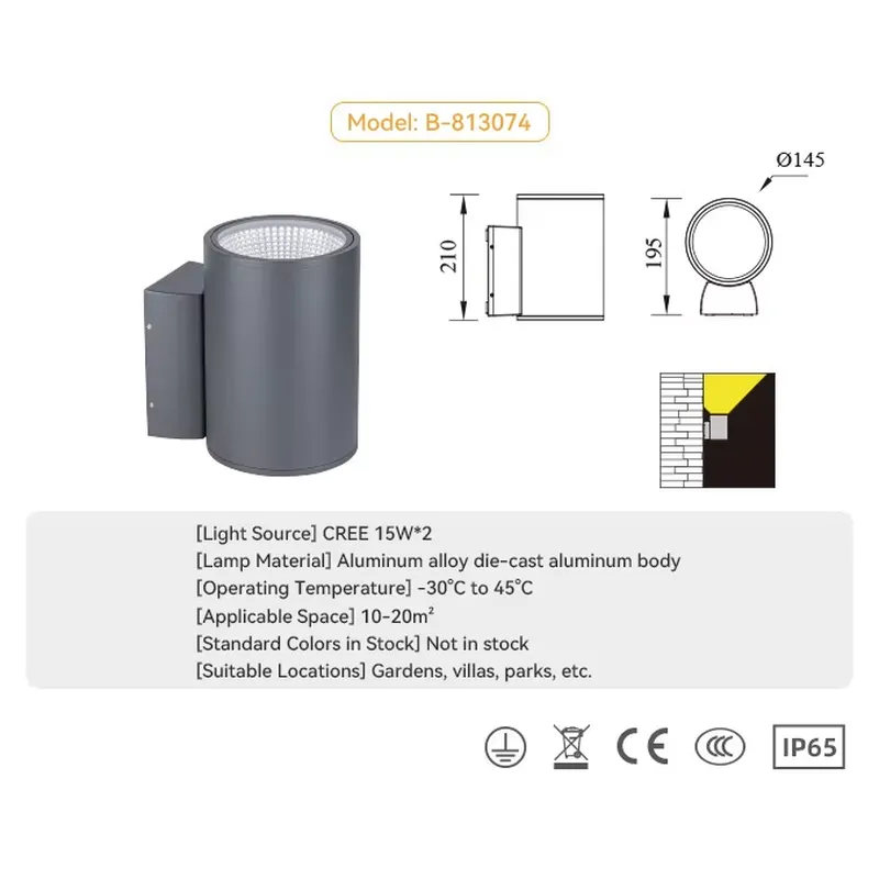 Desain Lampu Dinding Luar Ruan - Outdoor Lighting Up And Down ulasan dan harga