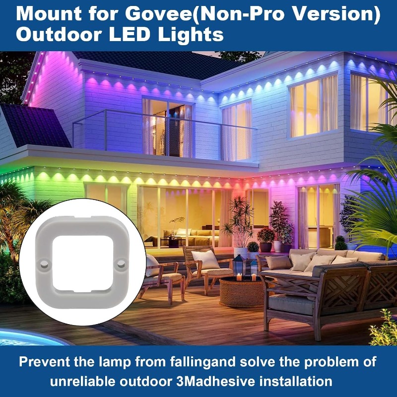 28/45/68pcs Klip Lampu LED Out - Outdoor Lighting Govee ulasan dan harga