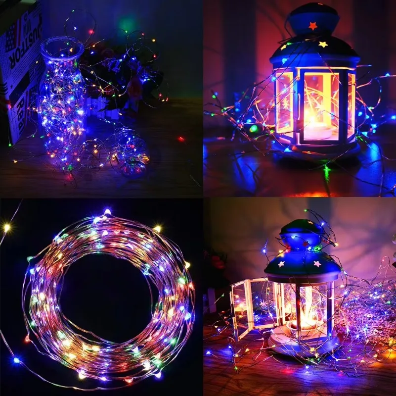 Lampu peri tenaga surya luar r - Solar Fairy String ulasan dan harga