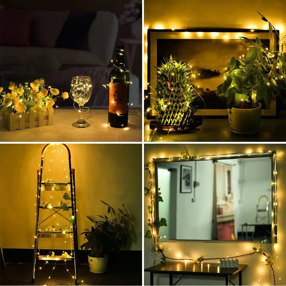 Lampu peri tenaga surya luar r - Solar Fairy String ulasan dan harga